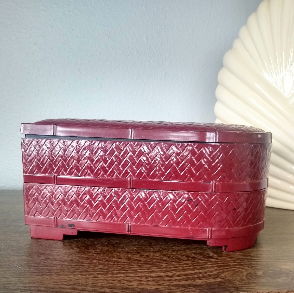 Vintage Rafinee Houbigant Perfume Lacquer Box